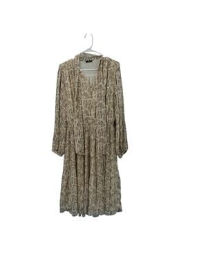 Current Air Midi Snakeskin Dress Size Small